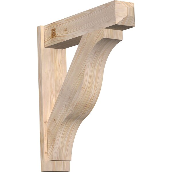 Ekena Millwork Funston Smooth Craftsman Outlooker, Douglas Fir, 7 1/2"W x 32"D x 36"H OUT08X32X36FST04SDF - main